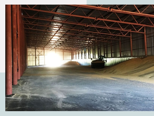 Строительство зернохранилищ в Щёлкове