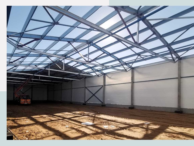 Строительство сенохранилищ в Щёлкове