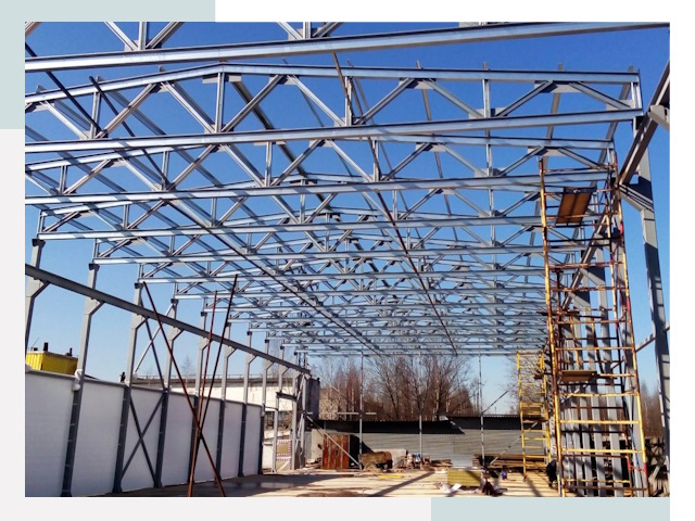 Строительство цехов в Щелково от 624 руб. под ключ