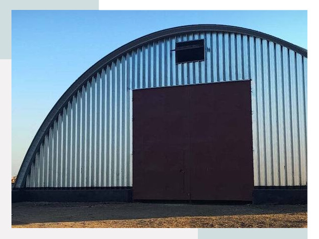 Бескаркасные ангары в Щёлкове