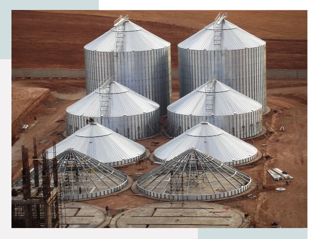 Строительство зерновых силосов в Щёлкове