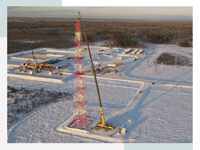 Мачты связи в Щёлкове