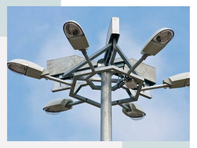 Монтаж осветительных мачт в Щёлкове