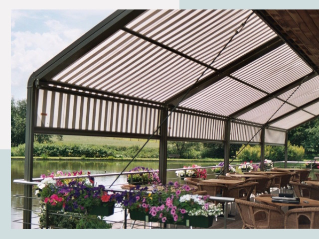 Элегантные навесы для кафе от 624 руб в Щелково