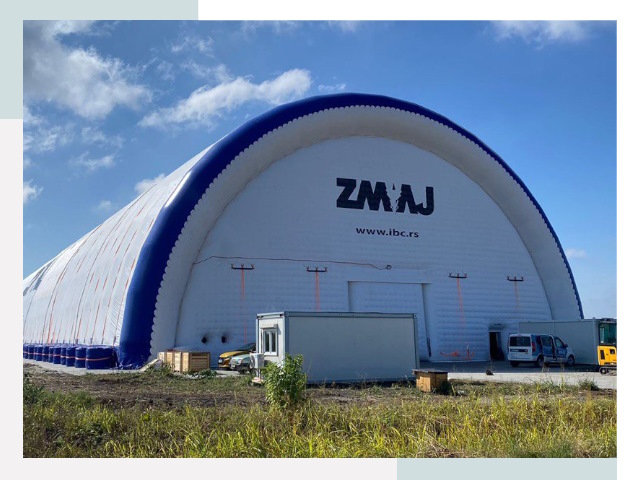 Брендирование ангаров в Щёлкове