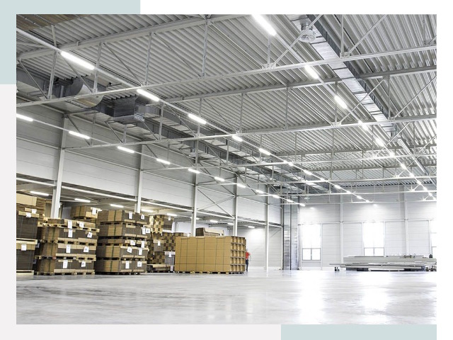 Освещение ангаров в Щёлкове