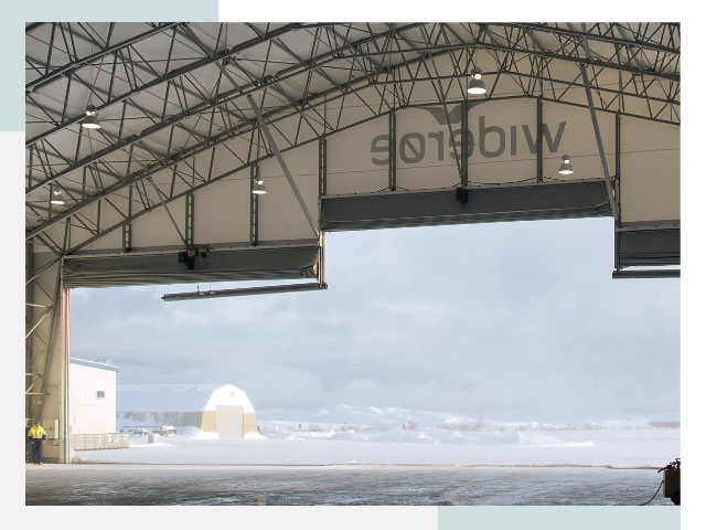 Ворота для ангаров в Щёлкове