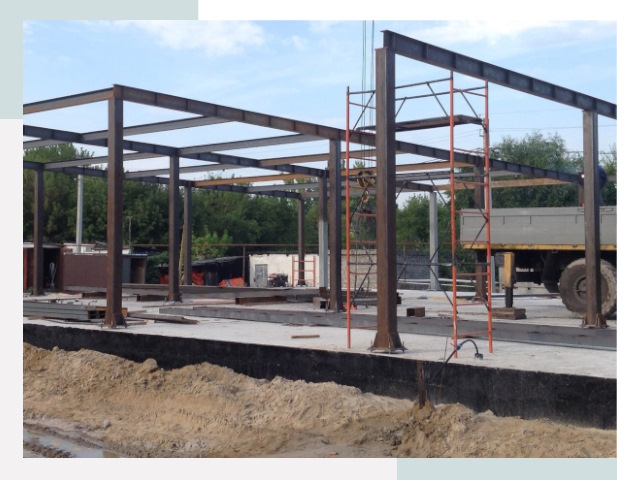 Фундамент для ангаров в Щёлкове