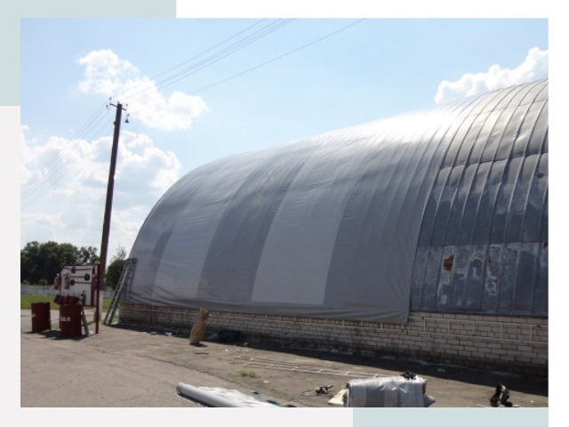 Ремонт ангаров в Щёлкове