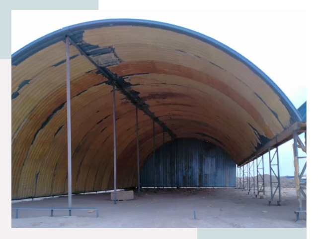 Реконструкция ангаров в Щёлкове