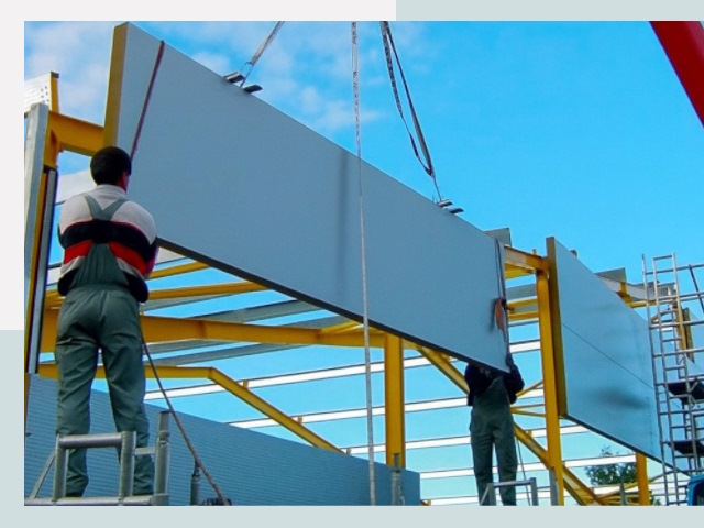 Монтаж сэндвич-панелей в Щёлкове от 624 руб.